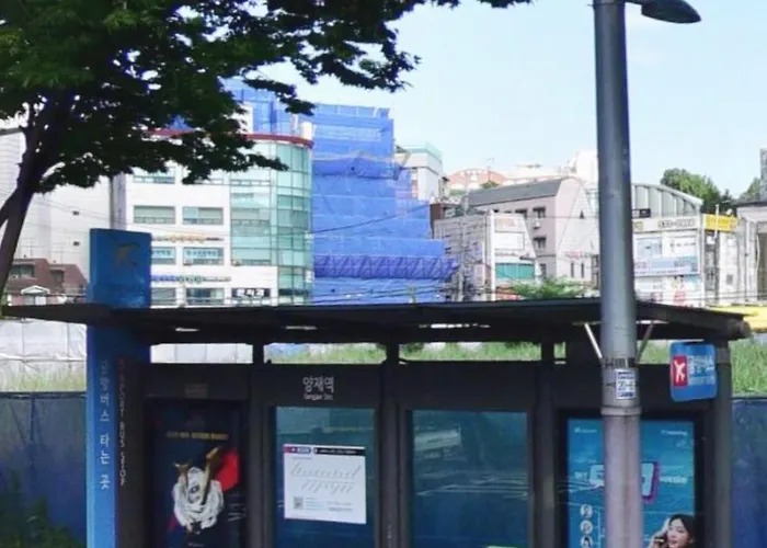 8월특가gangnam, Near Subway, Full Option, 2 Bedrooms, 2 Queen Apartment