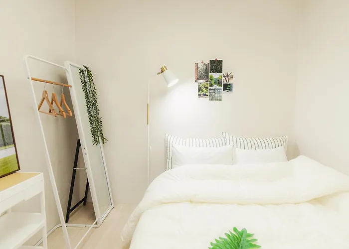 8월특가gangnam, Near Subway, Full Option, 2 Bedrooms, 2 Queen Apartment